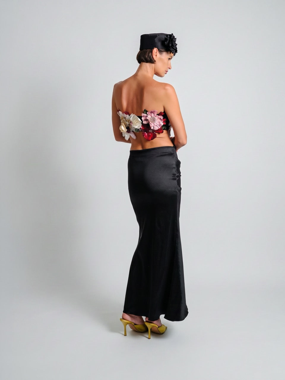 Floral Embellished Maxi Set