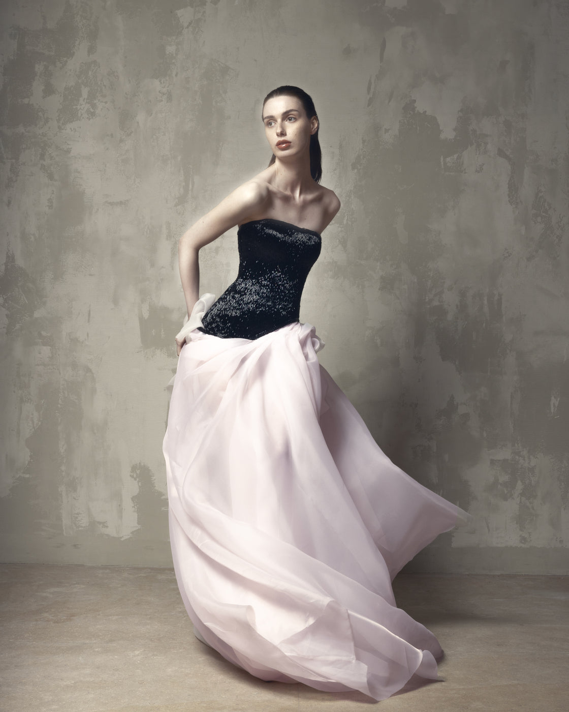 Noir Blush Gown