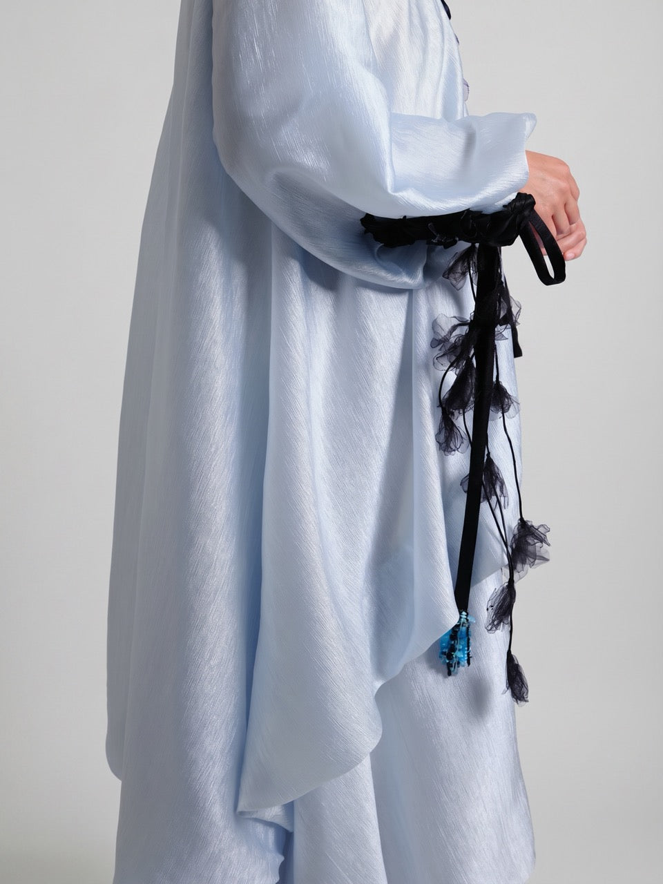 Draped Chiffon Asymmetric Dress