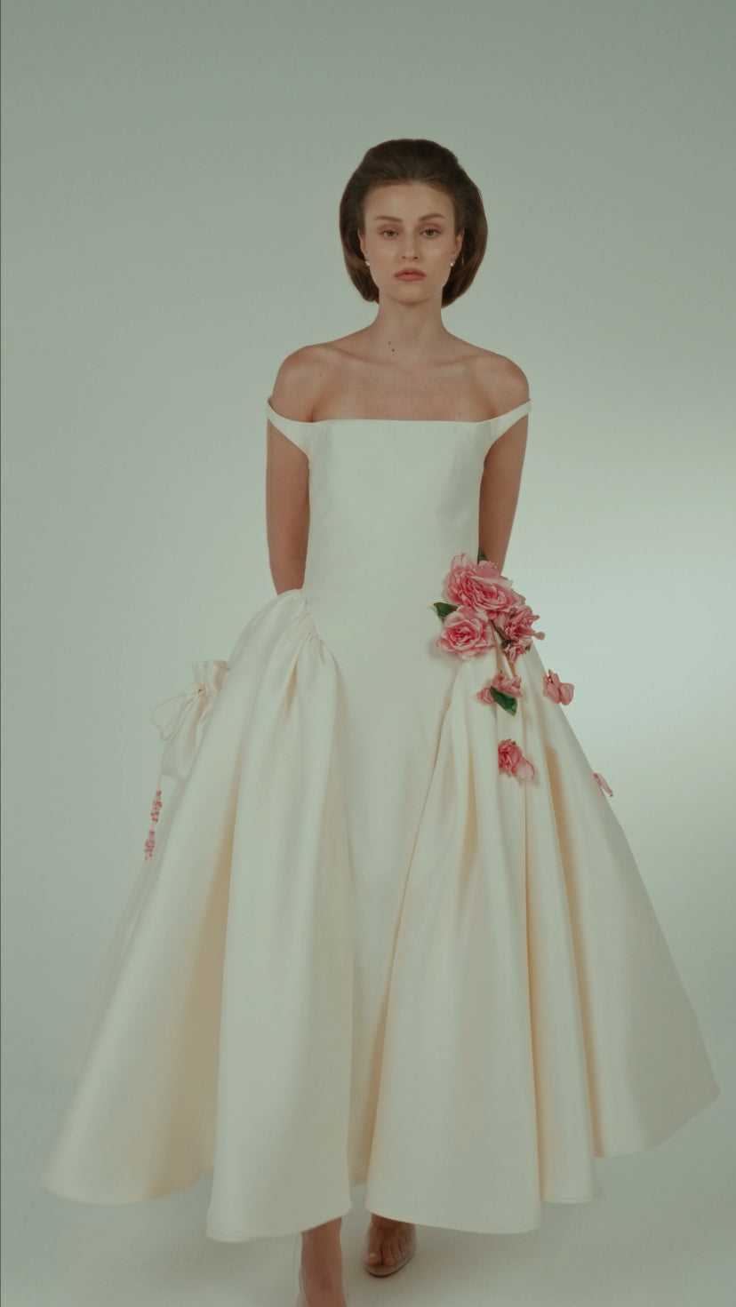 Floral Taffeta