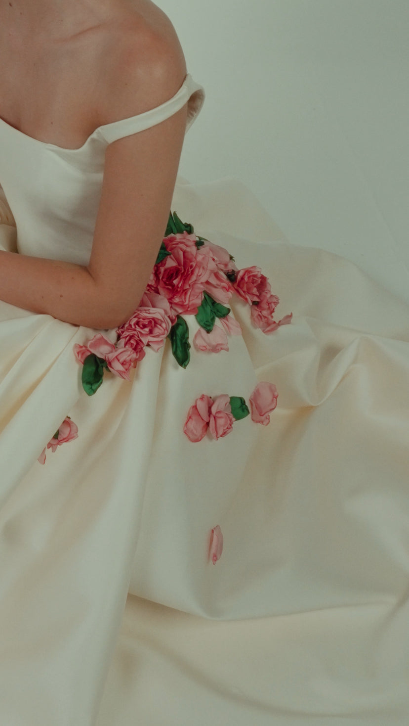 Floral Taffeta