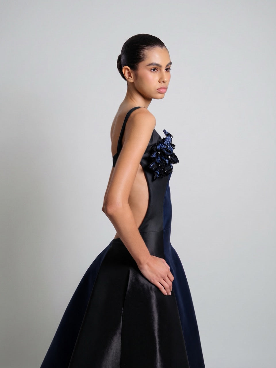 Open-Back Maxi Dress