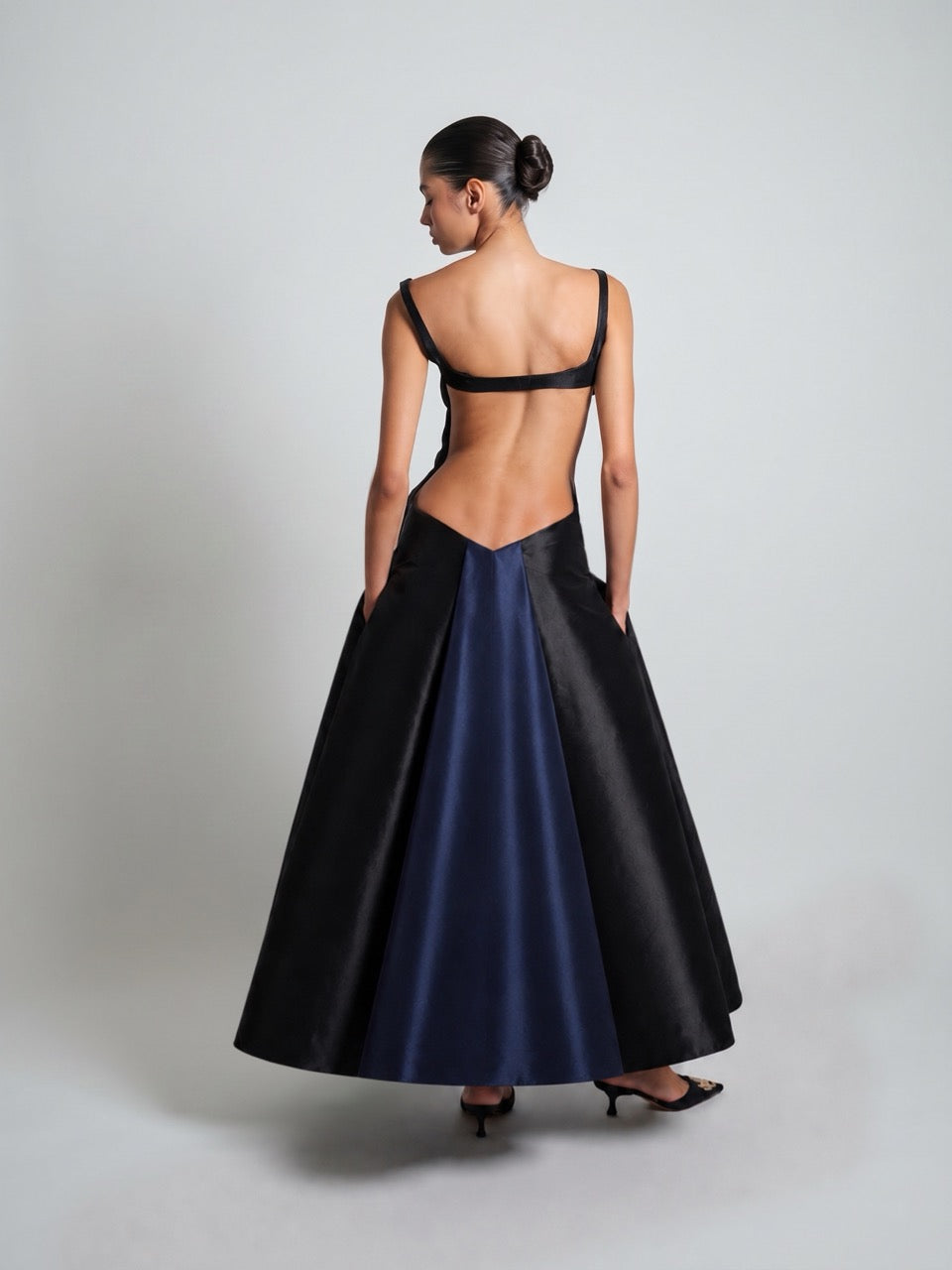 Open-Back Maxi Dress