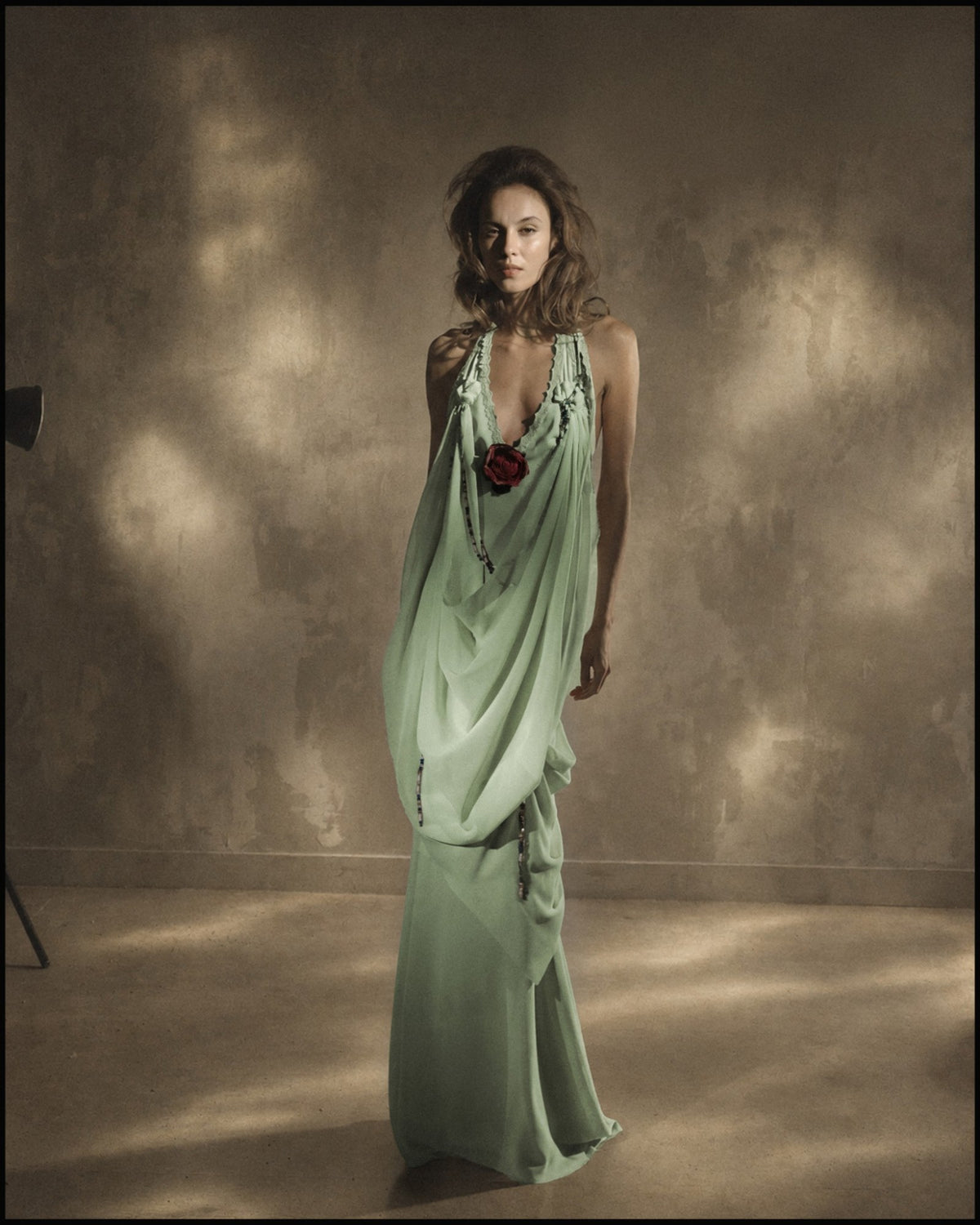 Chiffon Halter Dress