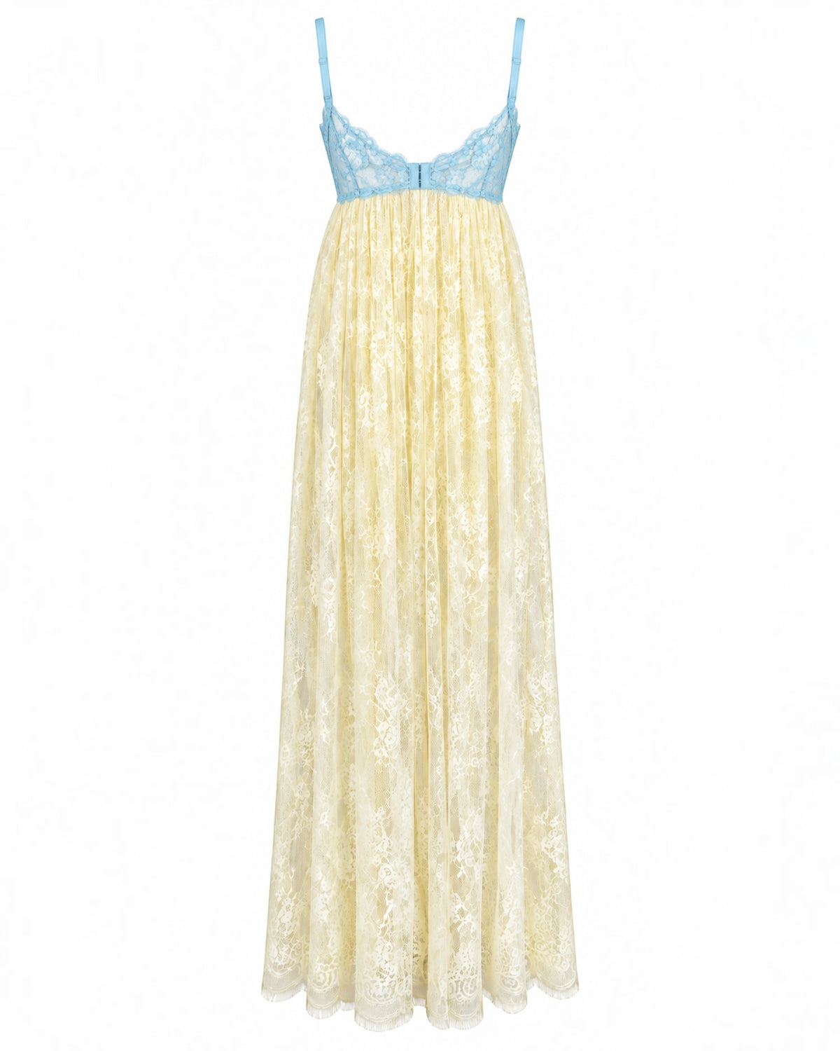 Embellished Lace Gown