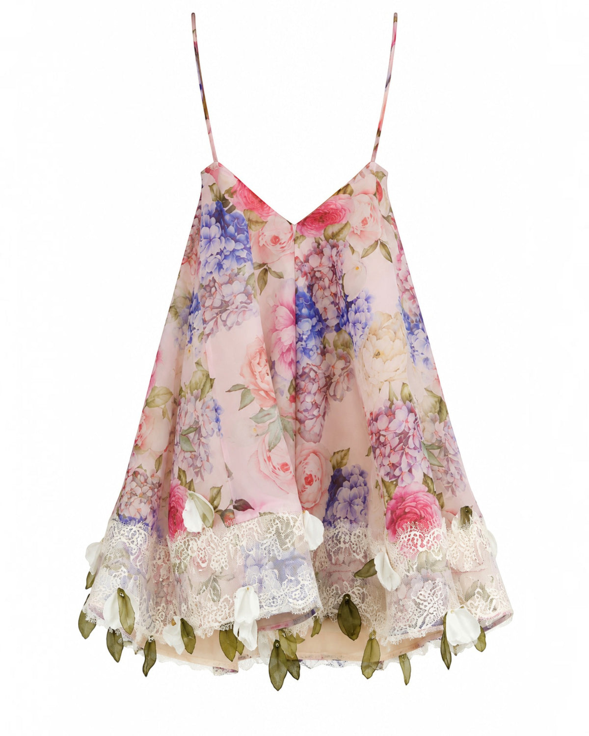 Floral Print Babydoll Dress