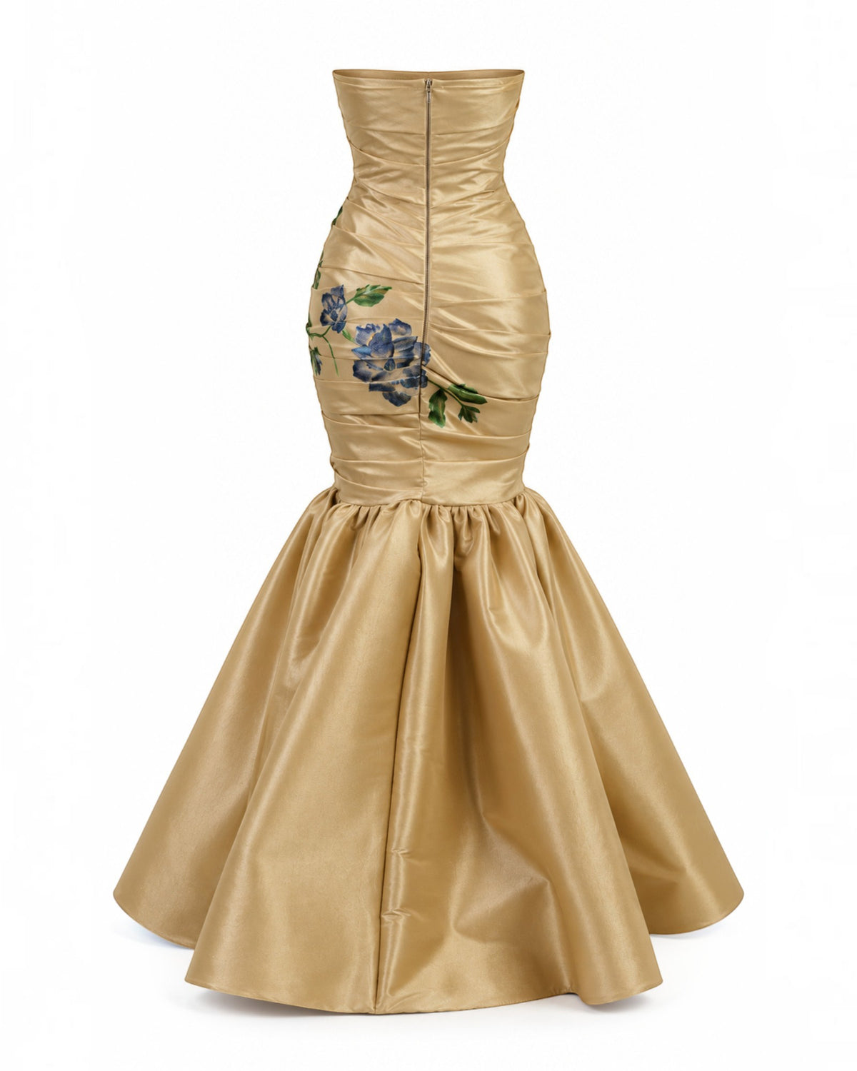 Hand-Painted Mermaid Gown