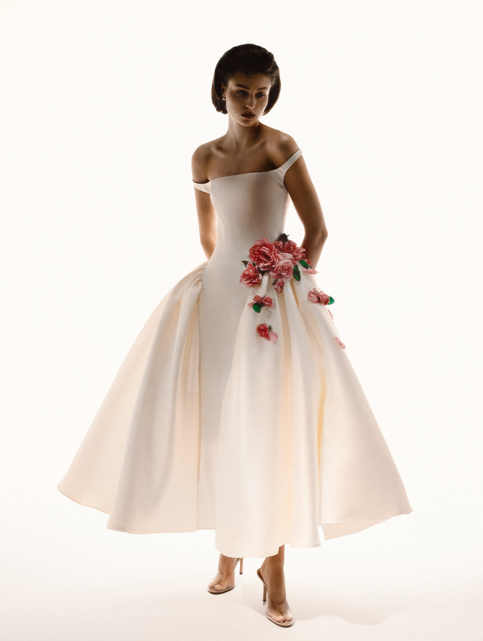 Floral Taffeta